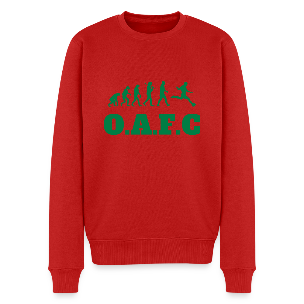 Men’s Premium Sweatshirt Evolution OAFC - red