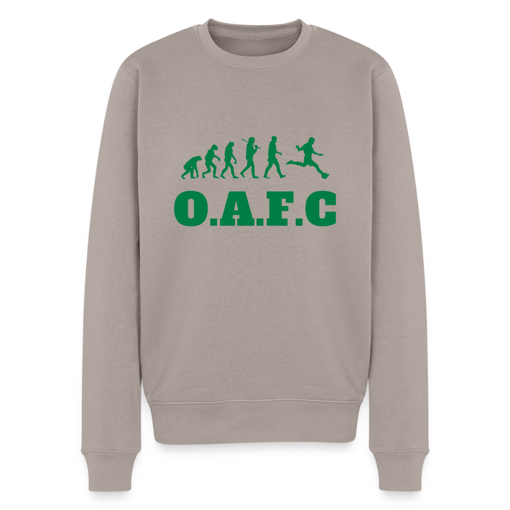 Men’s Premium Sweatshirt Evolution OAFC - taupe
