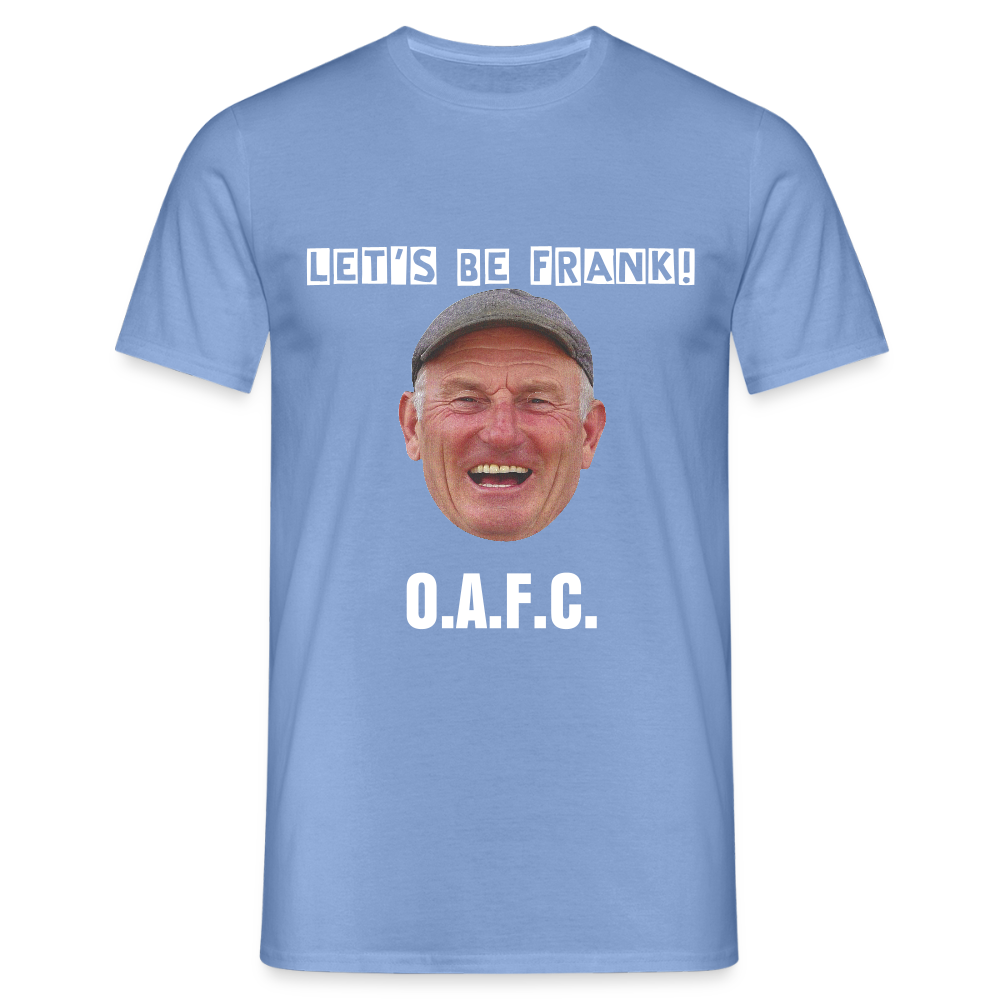 Men's T-Shirt Lets be Frank OAFC - carolina blue
