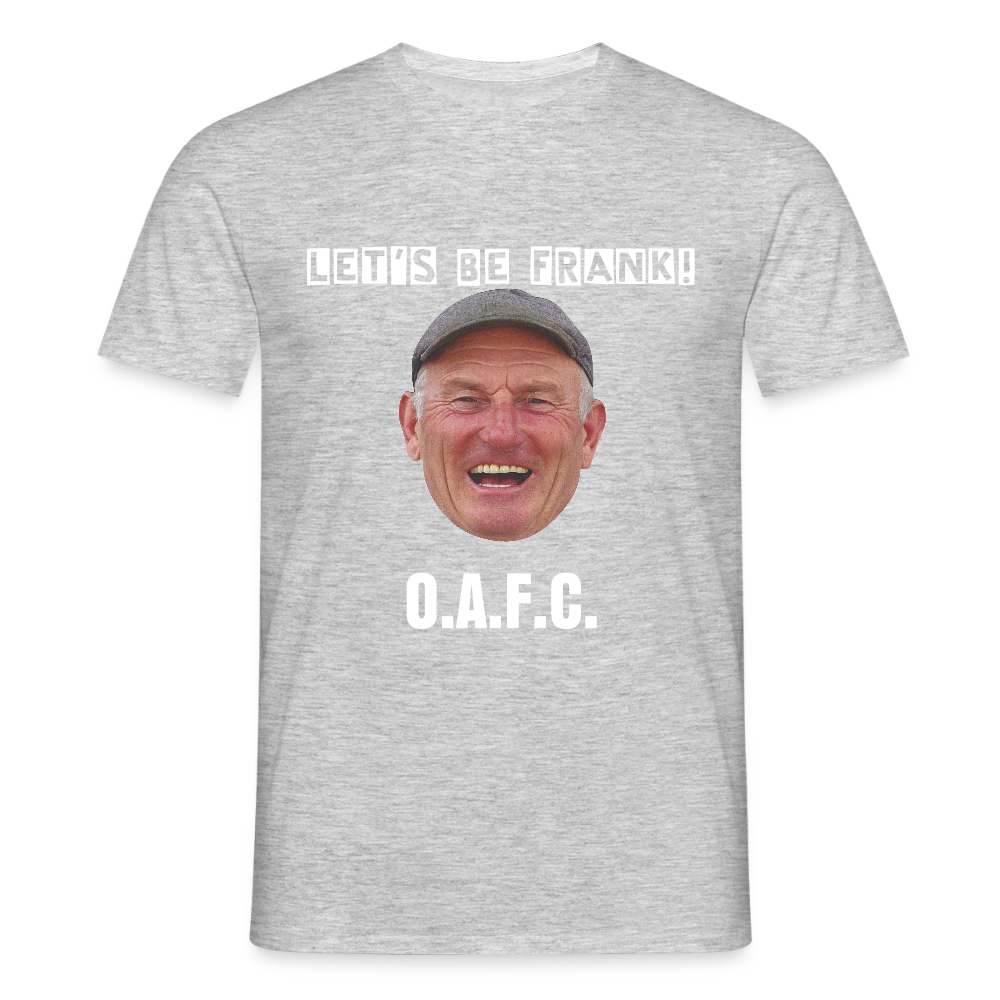Men's T-Shirt Lets be Frank OAFC - heather grey