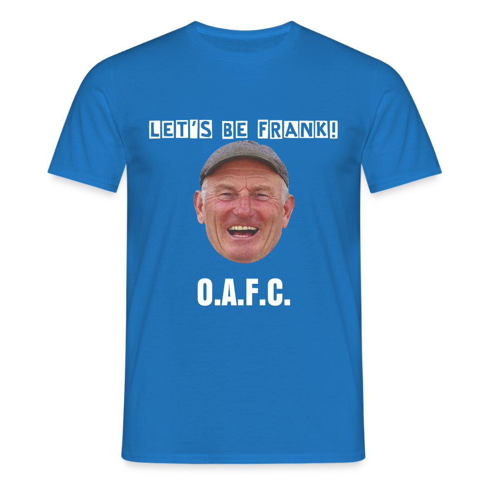 Men's T-Shirt Lets be Frank OAFC - royal blue