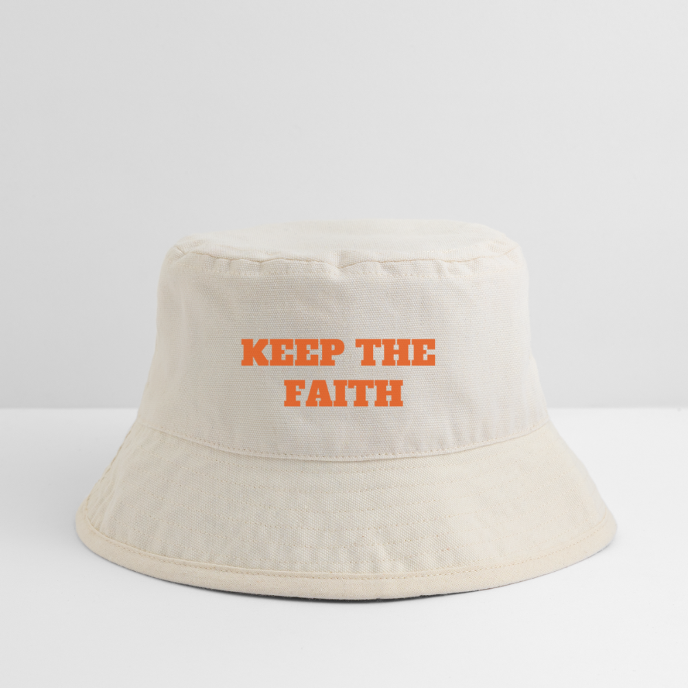 Stanley/Stella Recycled Bucket Hat OLDHAM ATHLETIC dbl print - natural