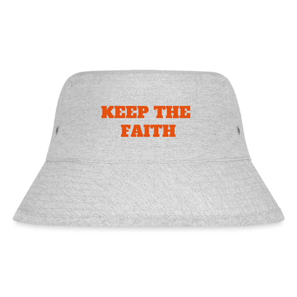 Stanley/Stella Recycled Bucket Hat OLDHAM ATHLETIC dbl print - heather grey