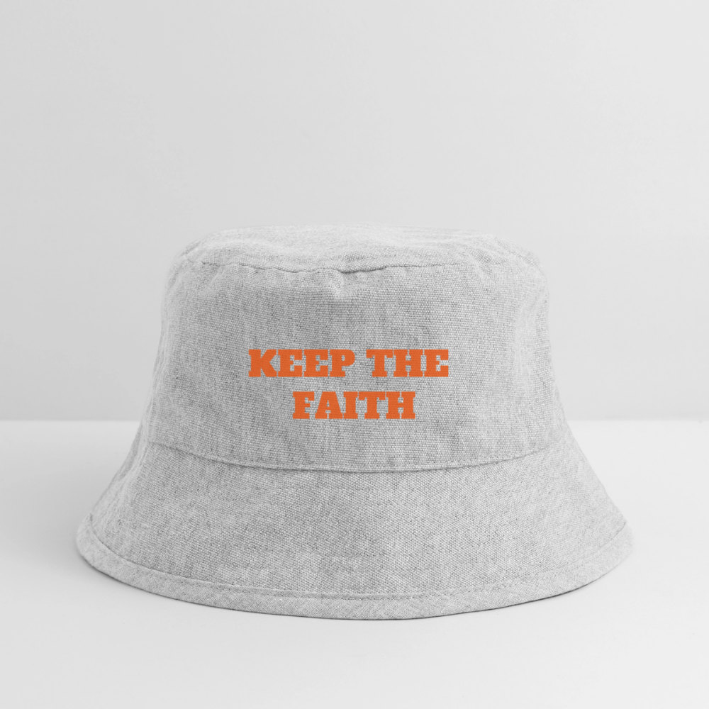 Stanley/Stella Recycled Bucket Hat OLDHAM ATHLETIC dbl print - heather grey