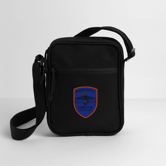 Crossbody Bag-Oldham Athletic this is my house - black
