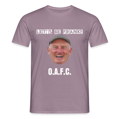 Men's T-Shirt Lets be Frank  OAFC - purple-grey 