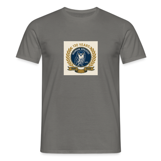Men's T-Shirt Oldham Athletic 130 years - graphite grey