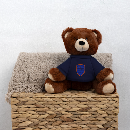MiniFeet® RecycelBär® Teddy Bear Brown Oldham Athletic - french navy