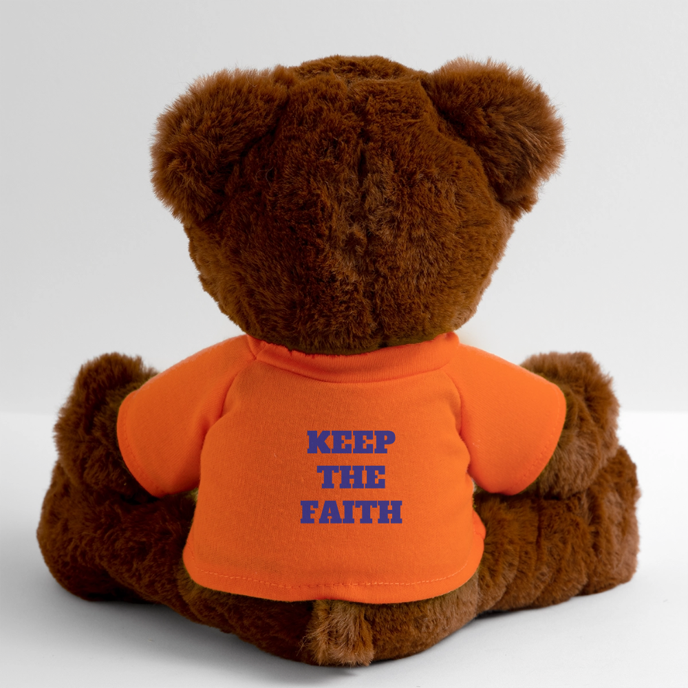 MiniFeet® RecycelBär® Teddy Bear Brown Oldham Athletic - golden orange