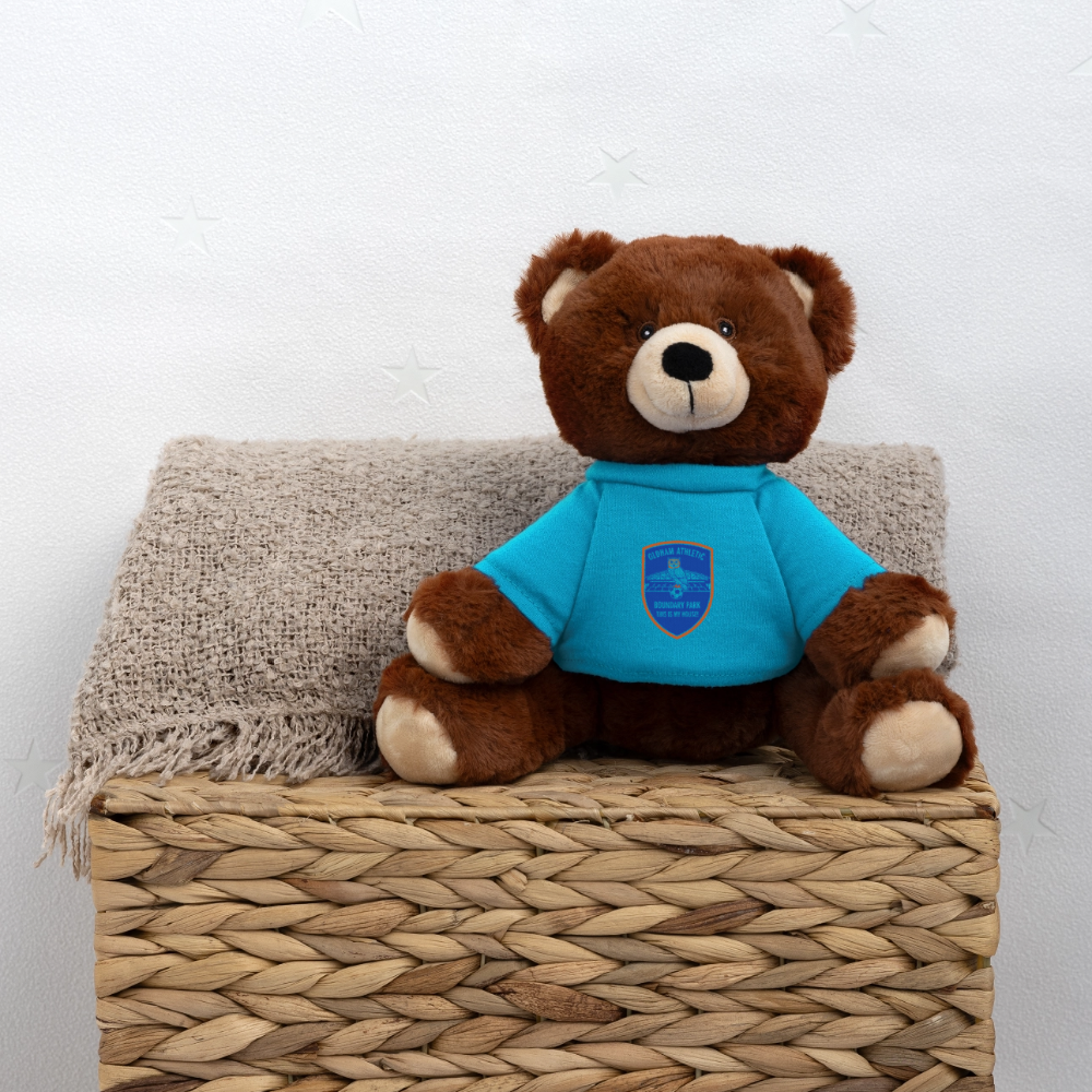 MiniFeet® RecycelBär® Teddy Bear Brown Oldham Athletic - atoll blue