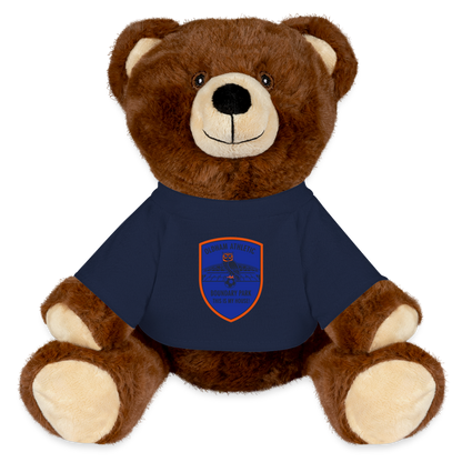 MiniFeet® RecycelBär® Teddy Bear Brown Oldham Athletic - french navy