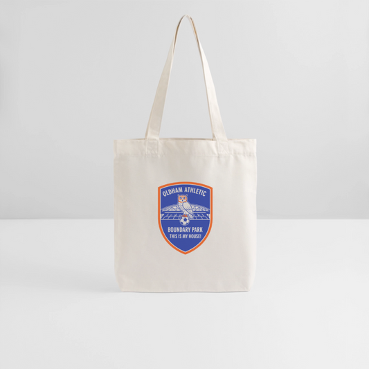 Stanley/Stella Heavyweight Recycled Tote Bag Oldham Athletic - natural white