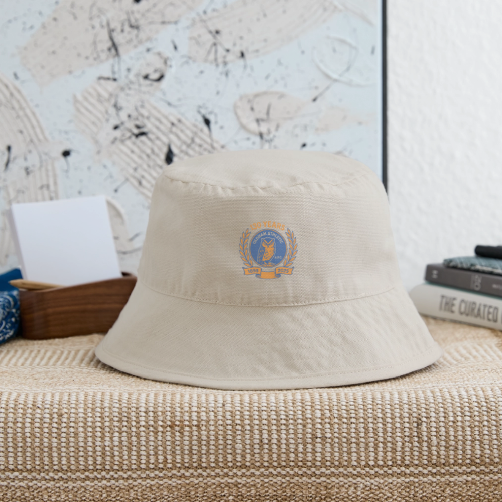 Stanley/Stella Recycled Bucket Hat Oldham Athletic single print - natural