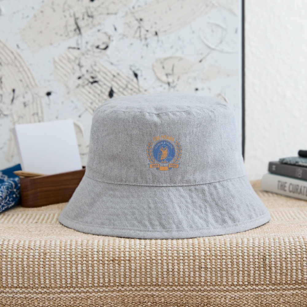 Stanley/Stella Recycled Bucket Hat Oldham Athletic single print - heather grey