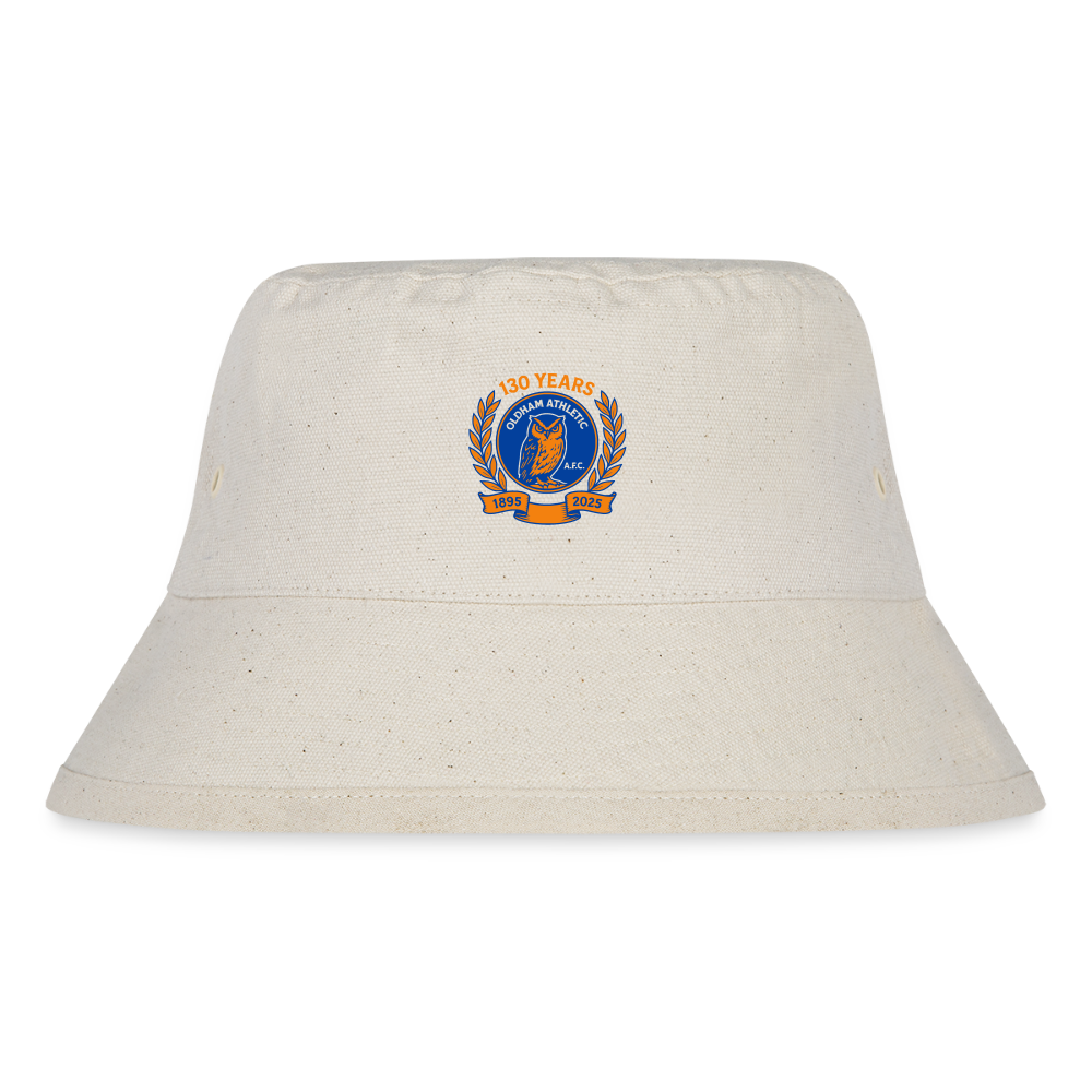Stanley/Stella Recycled Bucket Hat Oldham Athletic single print - natural