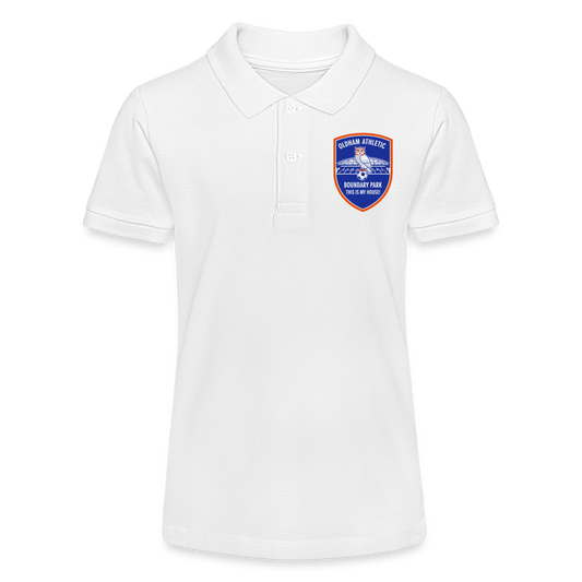Stanley/Stella Teen Organic Polo Shirt MINI SPRINTER Oldham Athletic - white